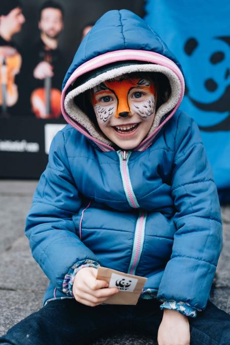 Maquillage sur la Grand-Place