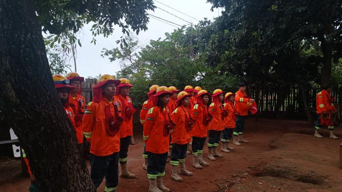 firemen in Bolivia