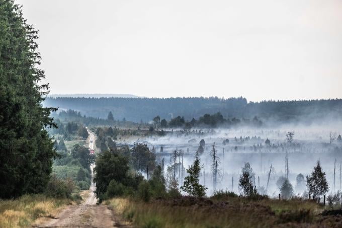 Hautes Fagnes en feu