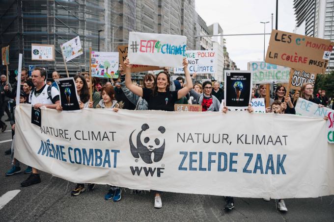 Climate March 2022 - people walking